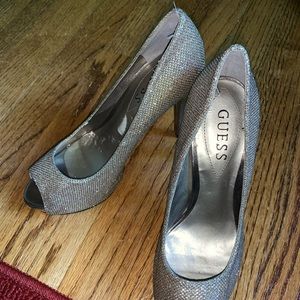 Guess sparkly heels
